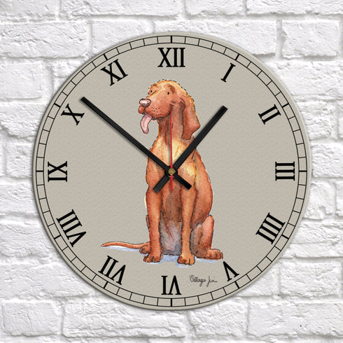 Vizsla Clock
